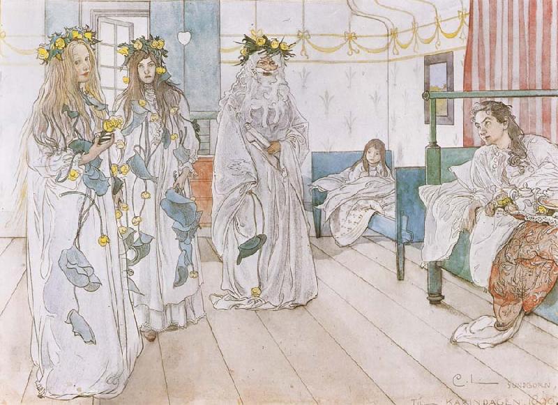 Carl Larsson For Karin-s Name-Day